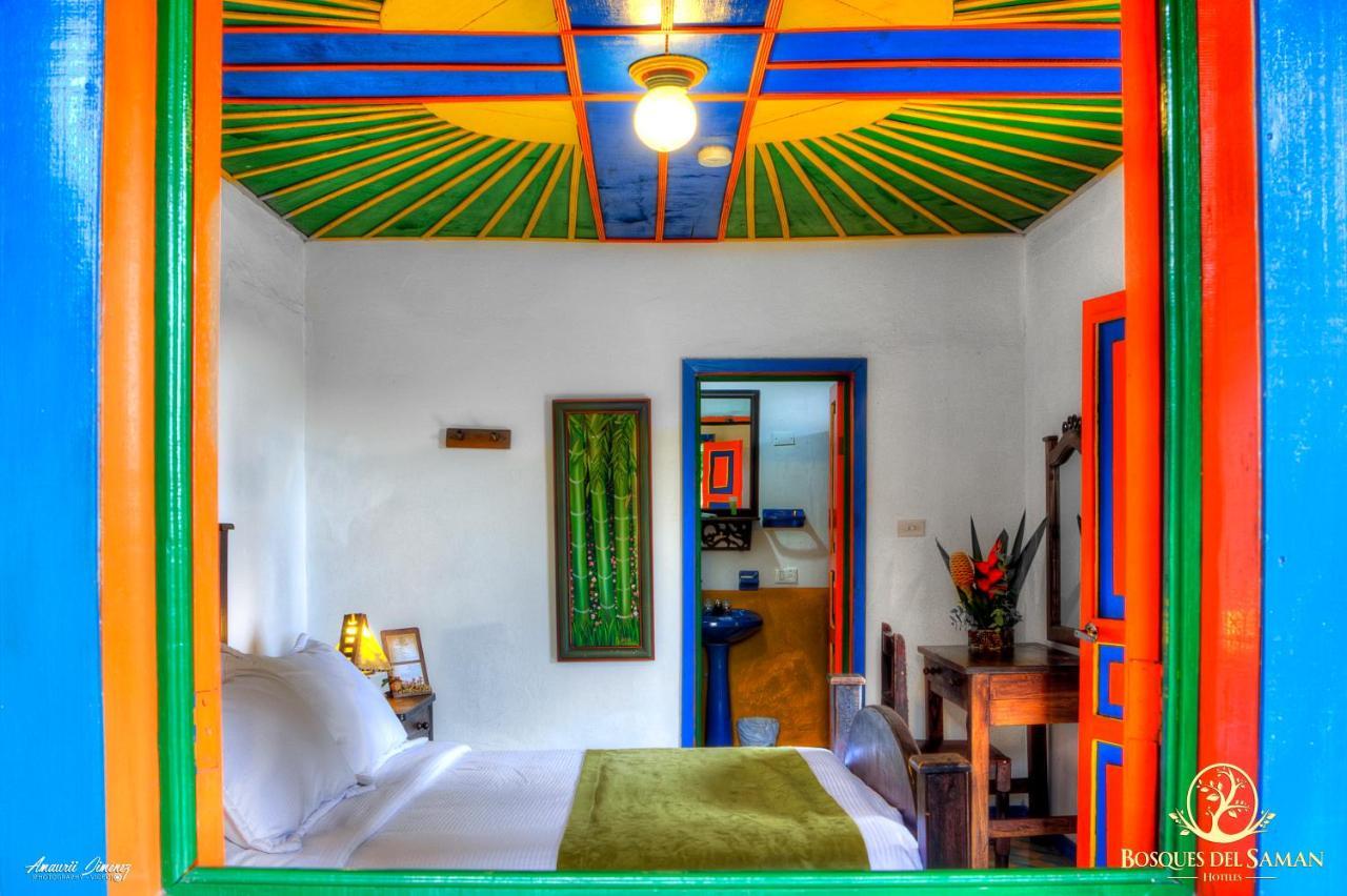 Hotel Bosques Del Saman Alcala Quimbaya Bagian luar foto