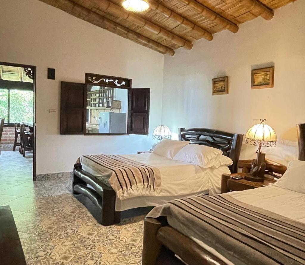 Hotel Bosques Del Saman Alcala Quimbaya Bagian luar foto