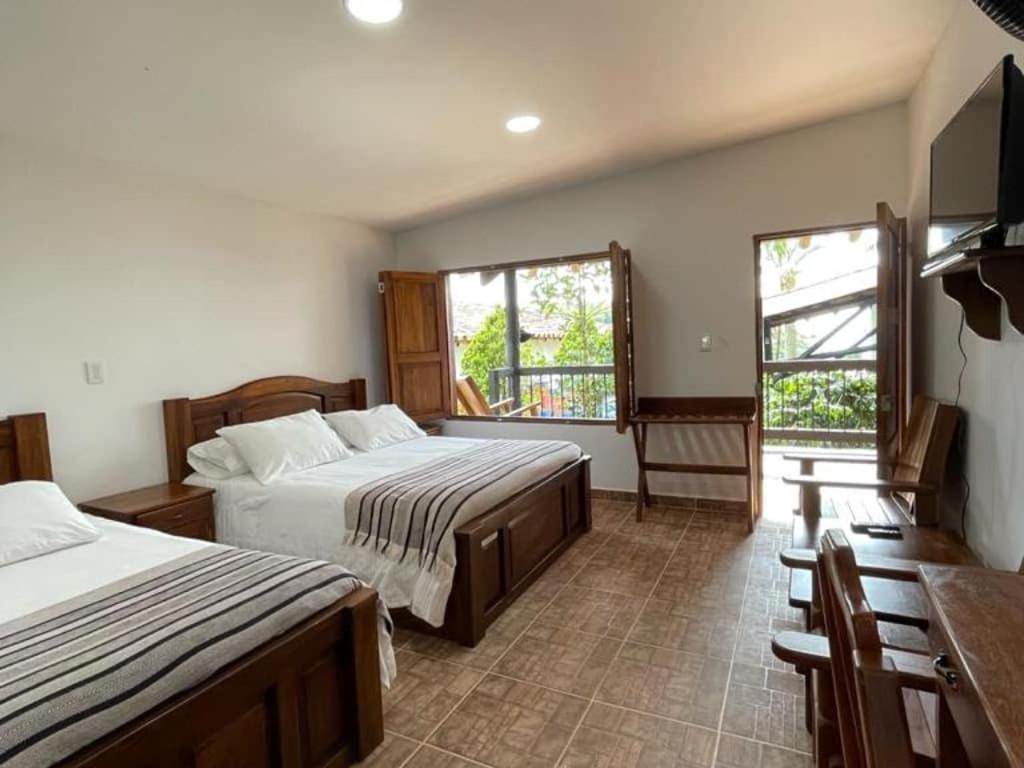 Hotel Bosques Del Saman Alcala Quimbaya Bagian luar foto