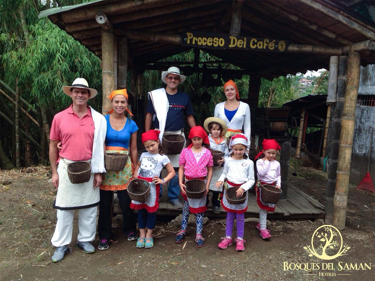 Hotel Bosques Del Saman Alcala Quimbaya Bagian luar foto