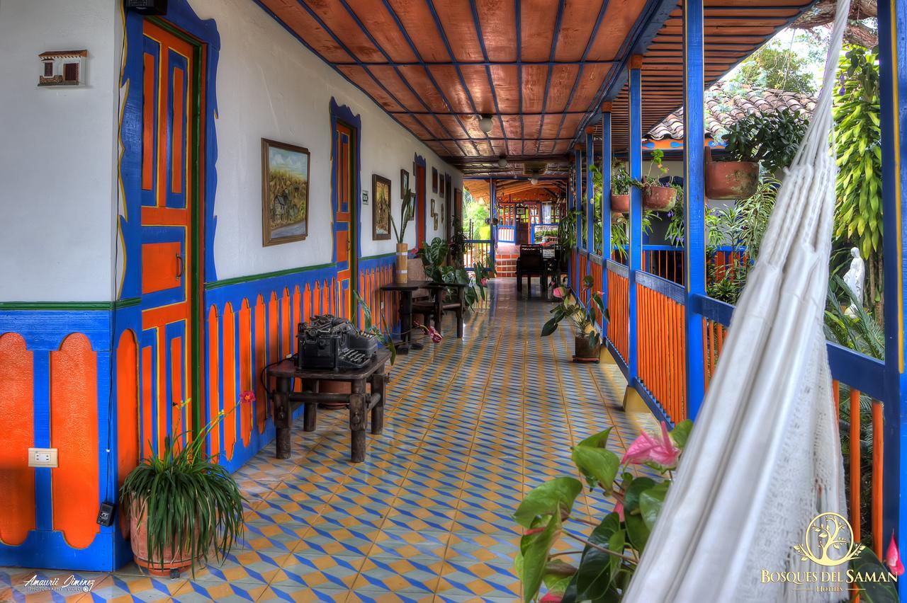Hotel Bosques Del Saman Alcala Quimbaya Bagian luar foto