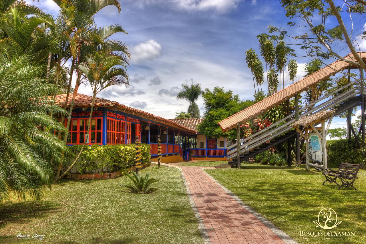 Hotel Bosques Del Saman Alcala Quimbaya Bagian luar foto
