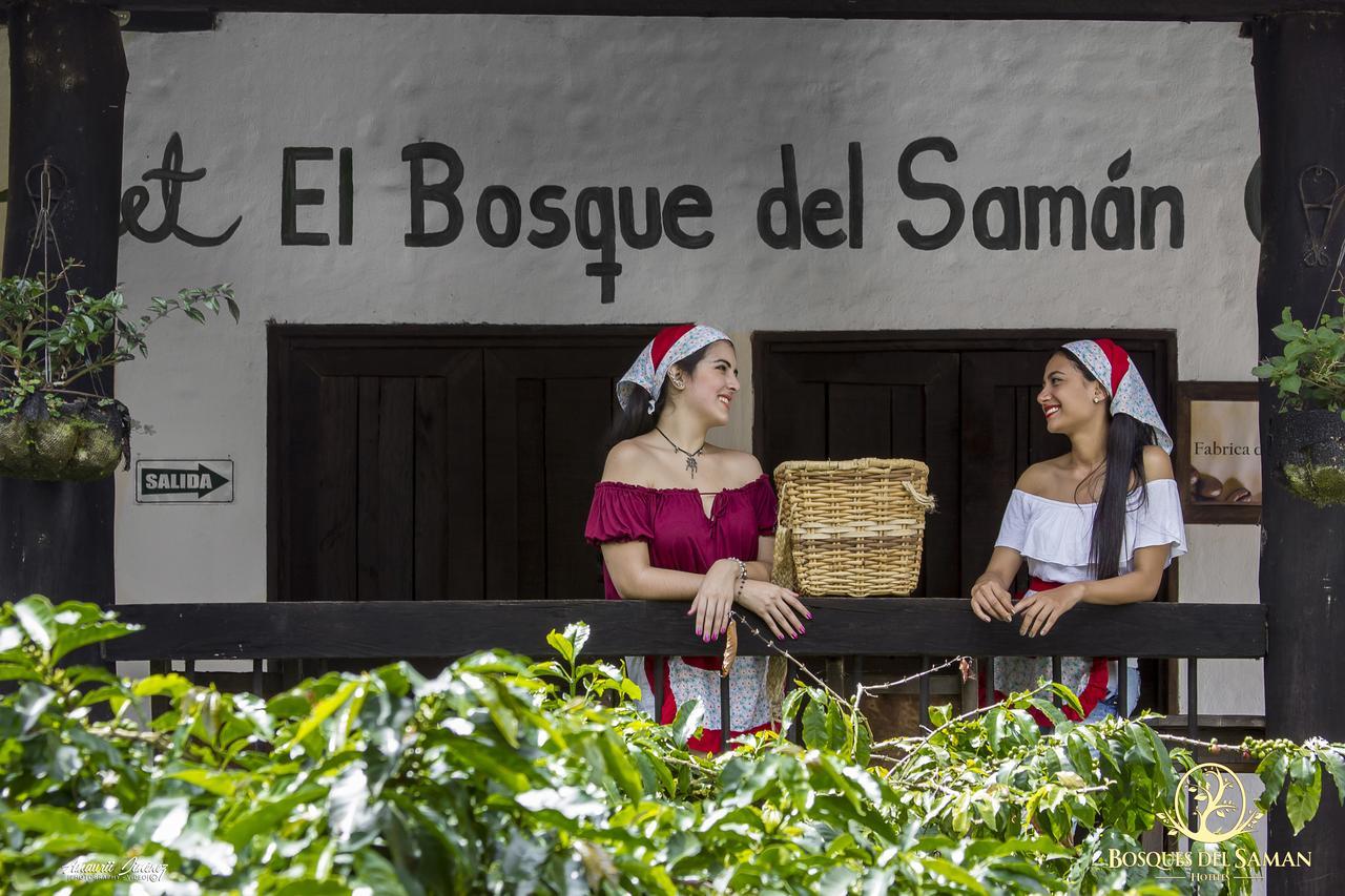 Hotel Bosques Del Saman Alcala Quimbaya Bagian luar foto